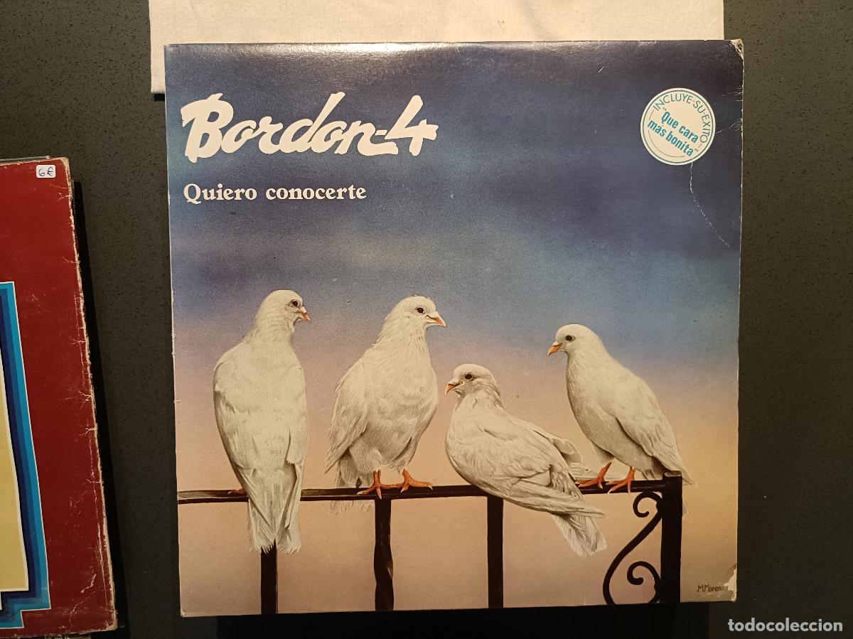 Discos de vinilo: Bord&oacute;n 4 - Quiero Conocerte - LP. ello Odeon 1982 - Foto 1
