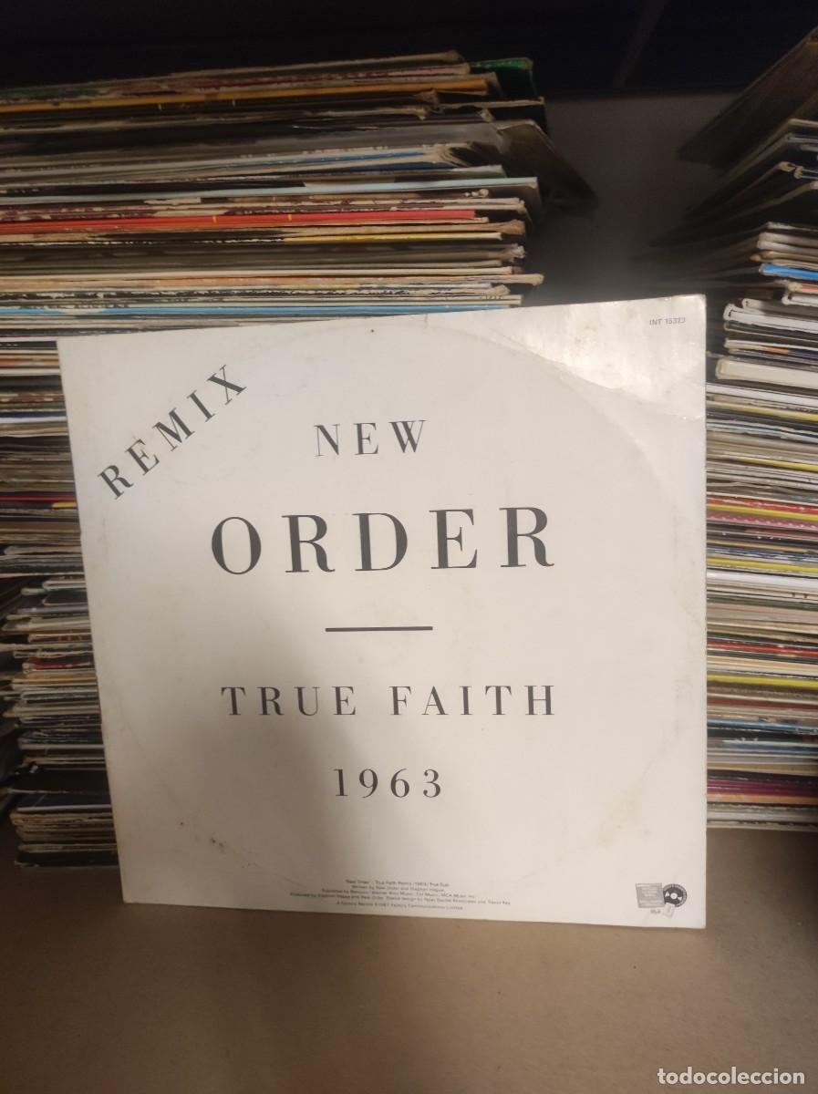 Discos de vinilo: New Order &ndash; True Faith Remix - Foto 1
