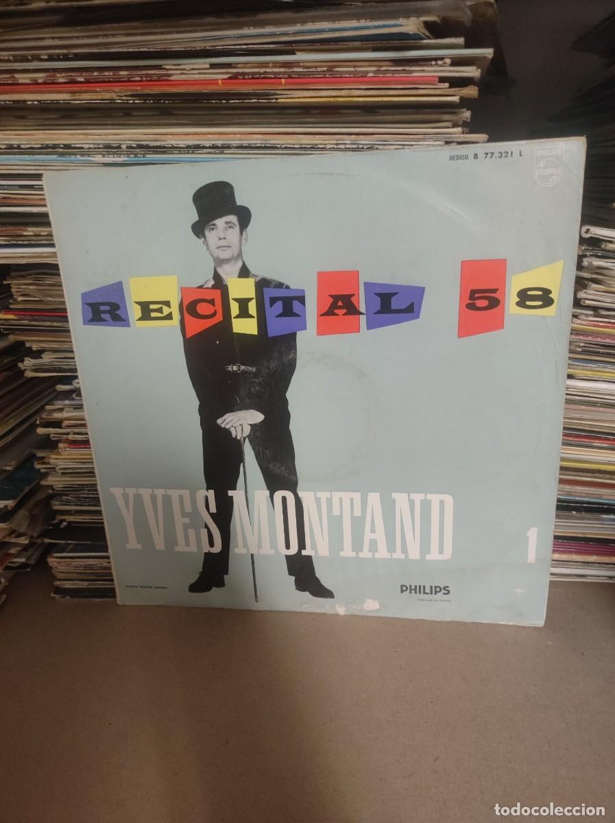 Discos de vinilo: Yves Montand &ndash; Recital 58 - Foto 1