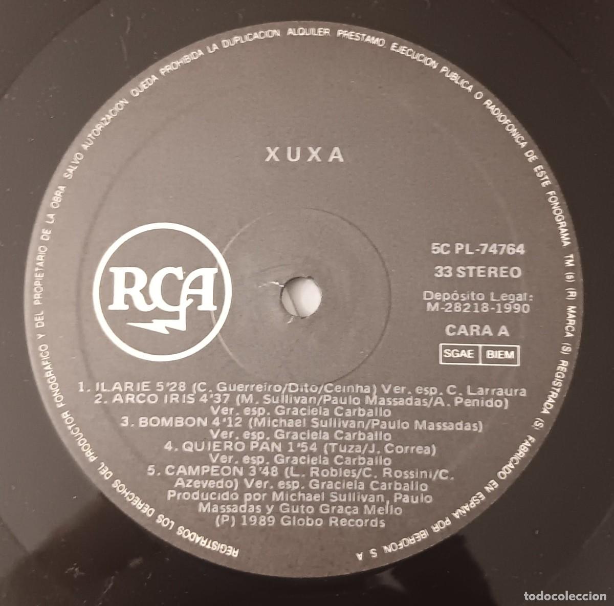 Discos de vinilo: LP DISCO VINILO XUXA BMG RCA 1990 - Foto 3