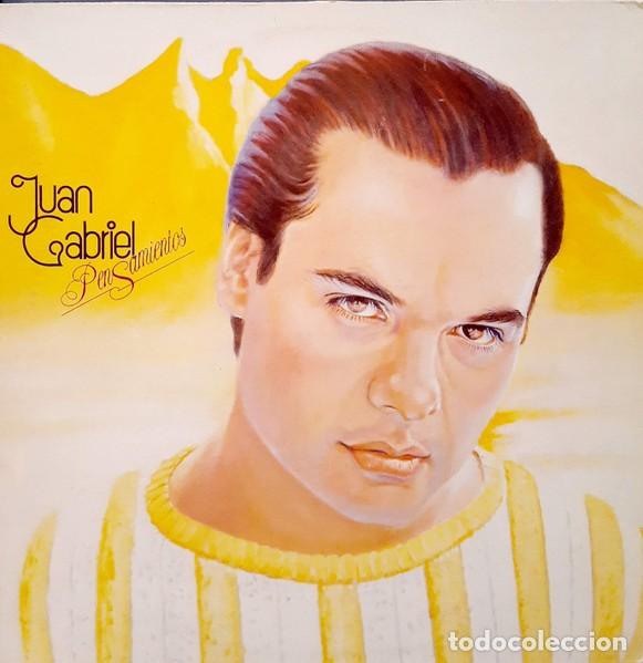 Disques de vinyle: ZZZZVINILO-JUAN GABRIEL - Pensamientos (1986) vinilo (etiqueta de la tienda en la caratula)