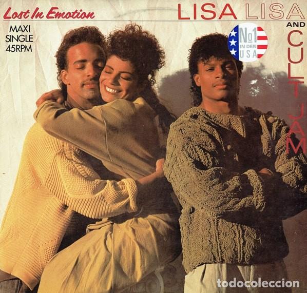 Disques de vinyle: ZZZZVINILO-LISA LISA AND CULT JAM - Lost in emotion (1987) vinilo (etiqueta de la tienda en la carat