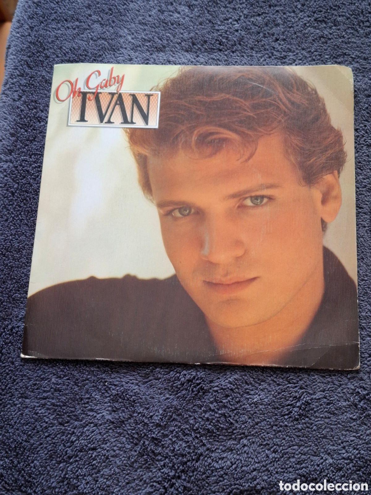 Discos de vinilo: V1. Iv&aacute;n - Oh Gaby - Mientras Llueve, CBS 1982. - Foto 1