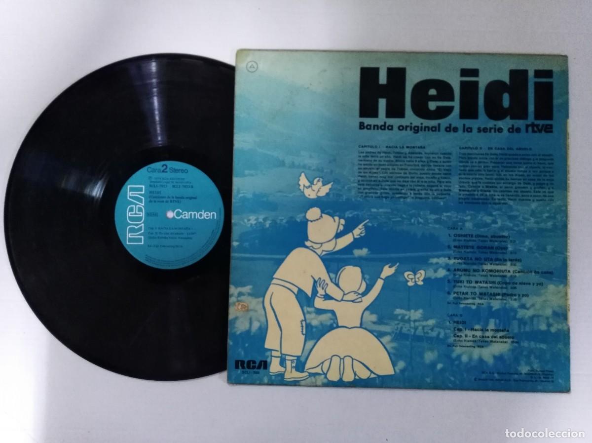 Discos de vinilo: Disco LP.Heidi Banda Original.RCA.1975 - Foto 2