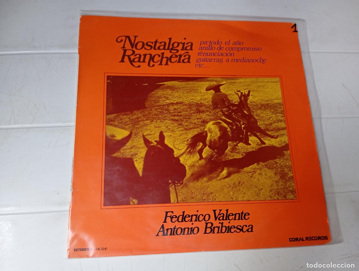 Disques de vinyle: LP NOSTALGIA RANCHERA