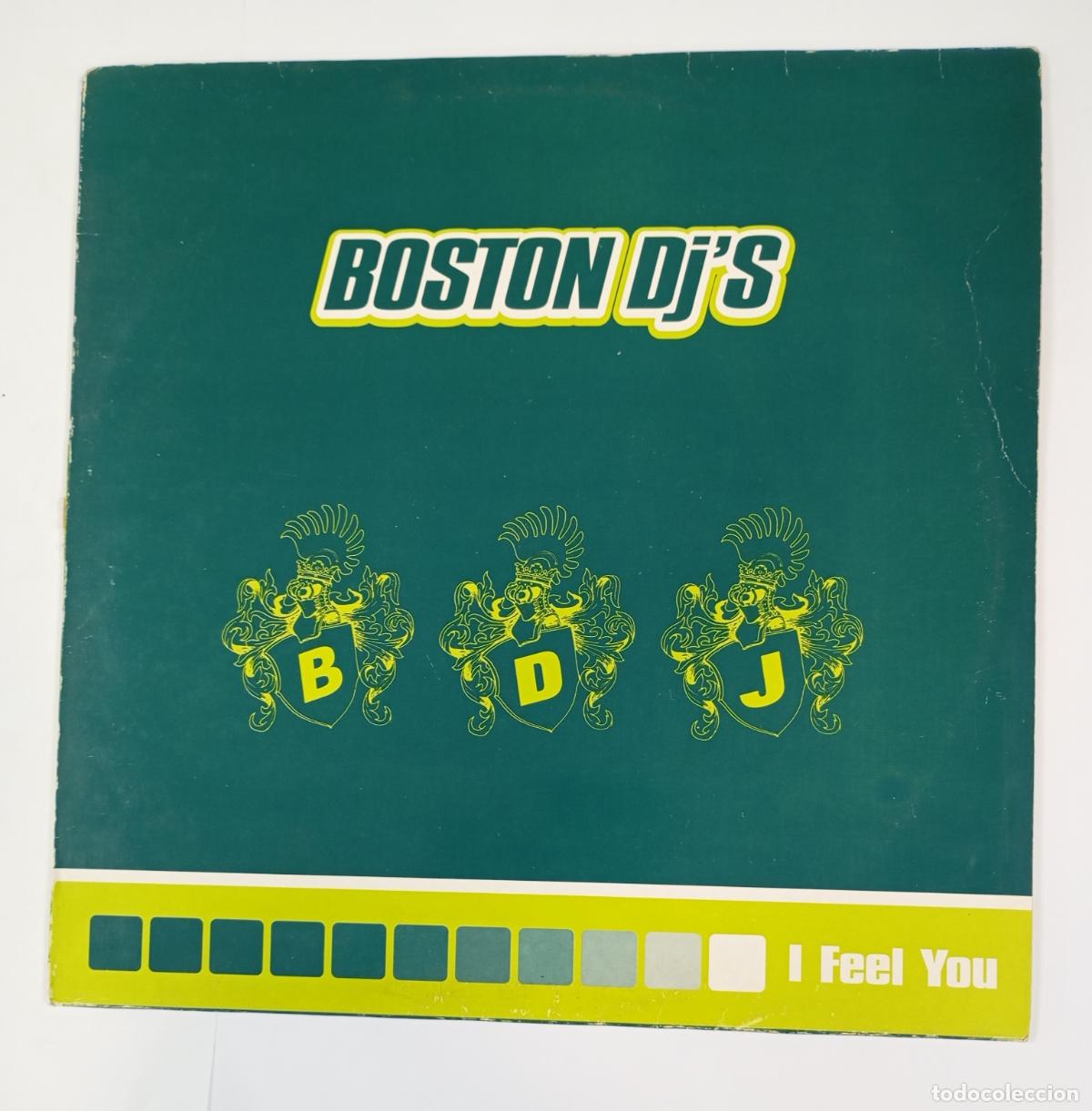 Discos de vinilo: I FEEL YOU. BOSTON DJS MAXI-SINGLE. TDKDA80 - Foto 1