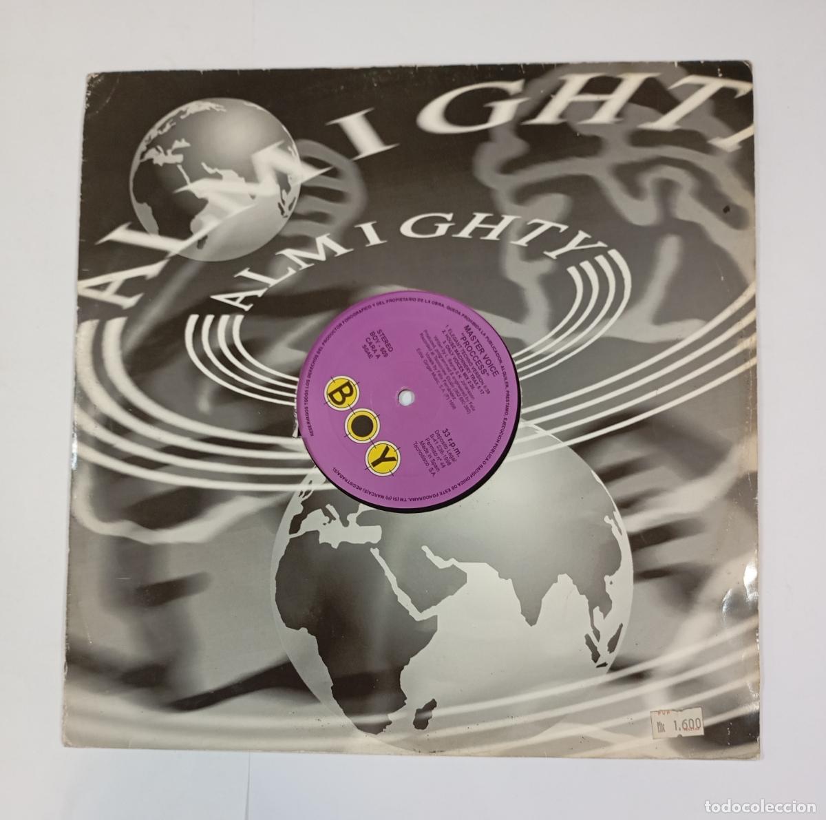 Discos de vinilo: MASTER VOICE. PROCCESS. MAXI-SINGLE. TDKDA80 - Foto 1