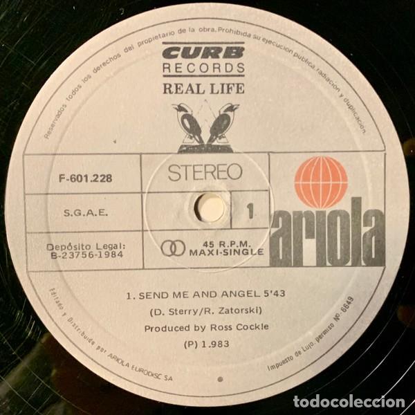 Discos de vinilo: MAXI Single Real Life &lrm;&ndash; Send Me An Angel - Foto 3