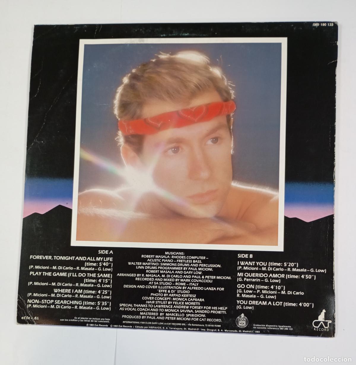 Discos de vinilo: GARY LOW. GO ON. MAXI-SINGLE. TDKDA80 - Foto 2