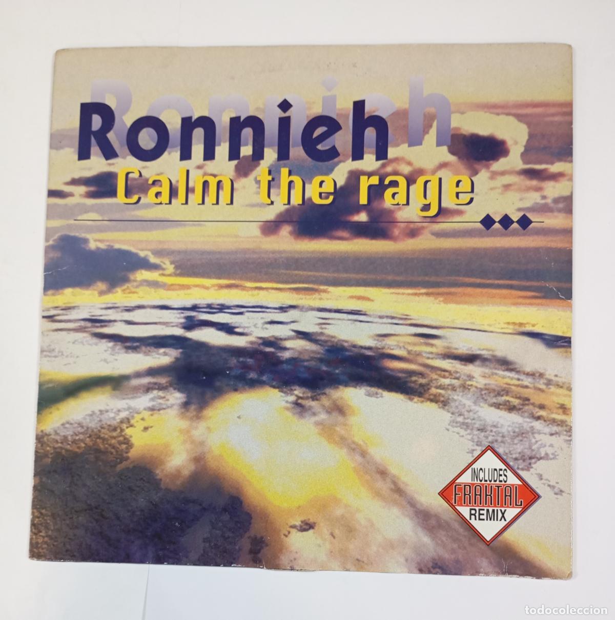 Discos de vinilo: RONNIEH. CALM THE RAGE. MAXI-SINGLE. TDKDA78 - Foto 1