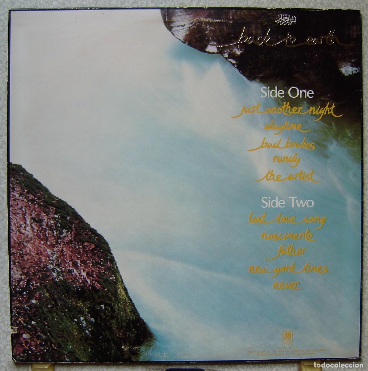 Discos de vinilo: CAT STEVENS.BACK TO EARTH...EX...ED USA - Foto 2