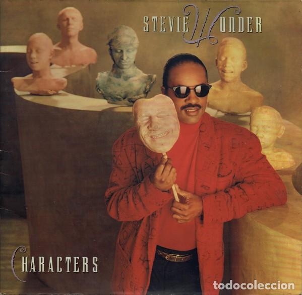 Discos de vinilo: LP Stevie Wonder &lrm;&ndash; Characters gatefold UK - Foto 1