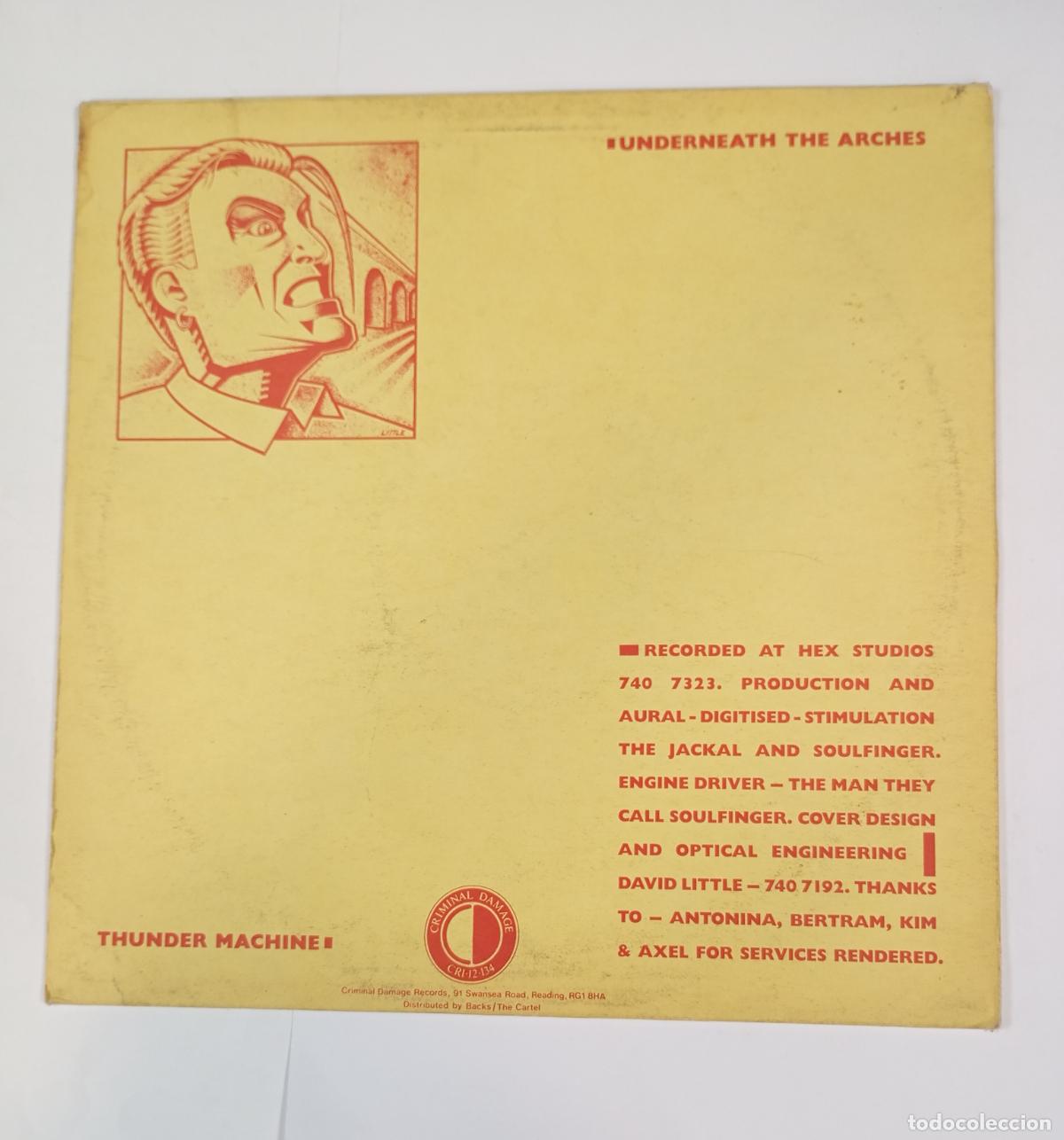 Discos de vinilo: THE JACKAL. UNDERNEATH THE ARCHES. MAXI-SINGLE. TDKDA78 - Foto 2