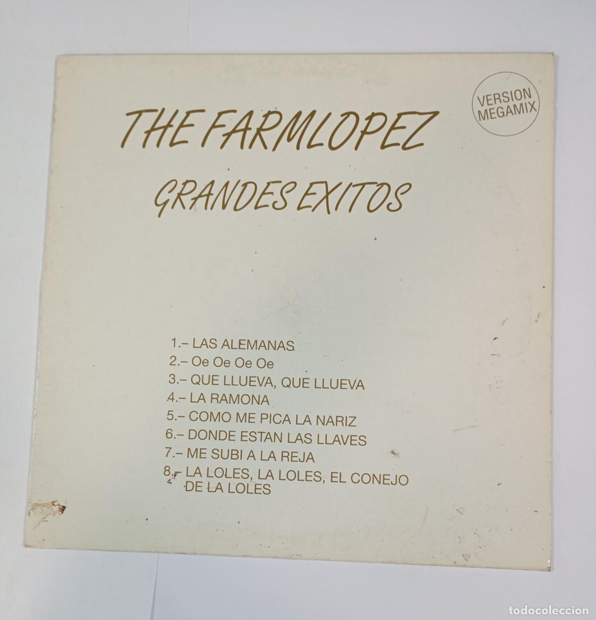 Discos de vinilo: THE FARMLOPEZ. GRANDES &Eacute;XITOS. LP. TDKDA78 - Foto 2