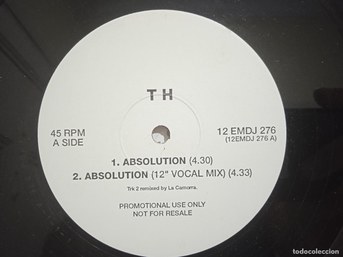Discos de vinilo: TH - Absolution - PROMOCIONAL - Maxi Single - 1993 - UK - Foto 3