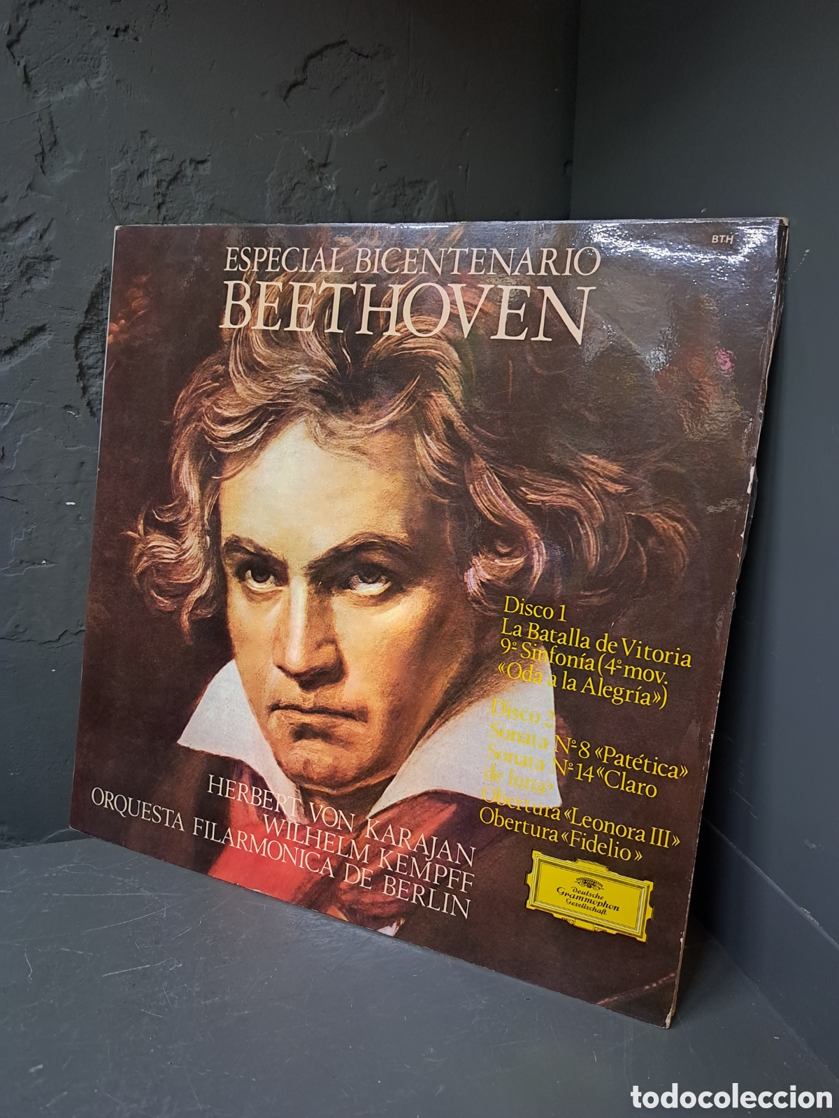Discos de vinilo: Beethoven especial bicentenario 2 lps - Foto 1
