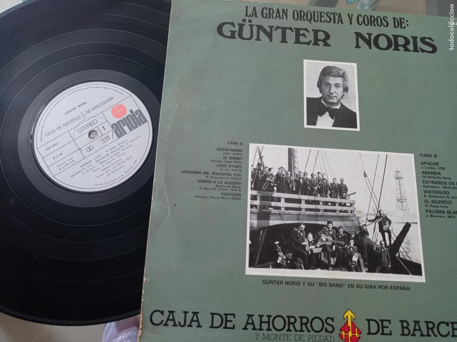 Discos de vinilo: LA GRAN ORQUESTA DE G&Uuml;NTER NORIS - Foto 2