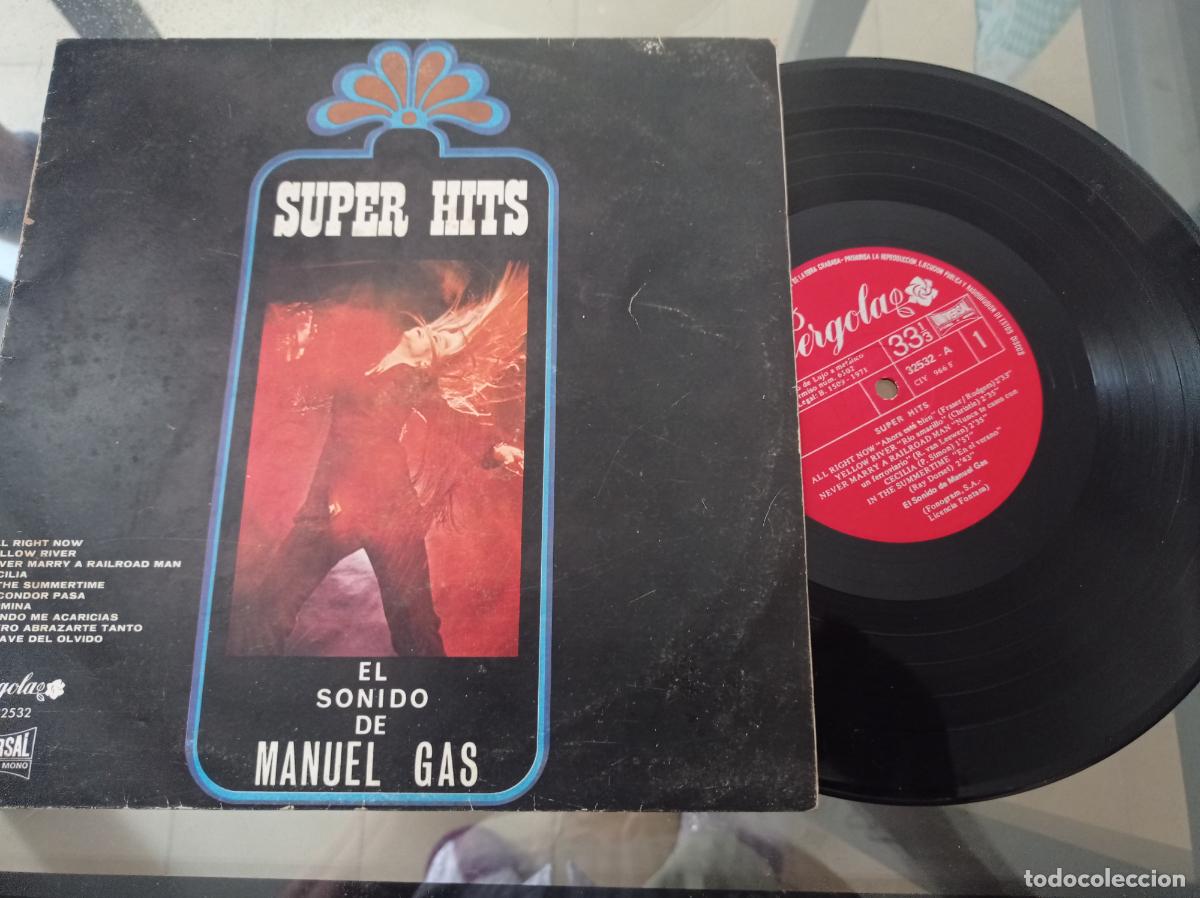 Discos de vinilo: SUPER HITS. EL SONIDO DE MANUEL GAS - Foto 1