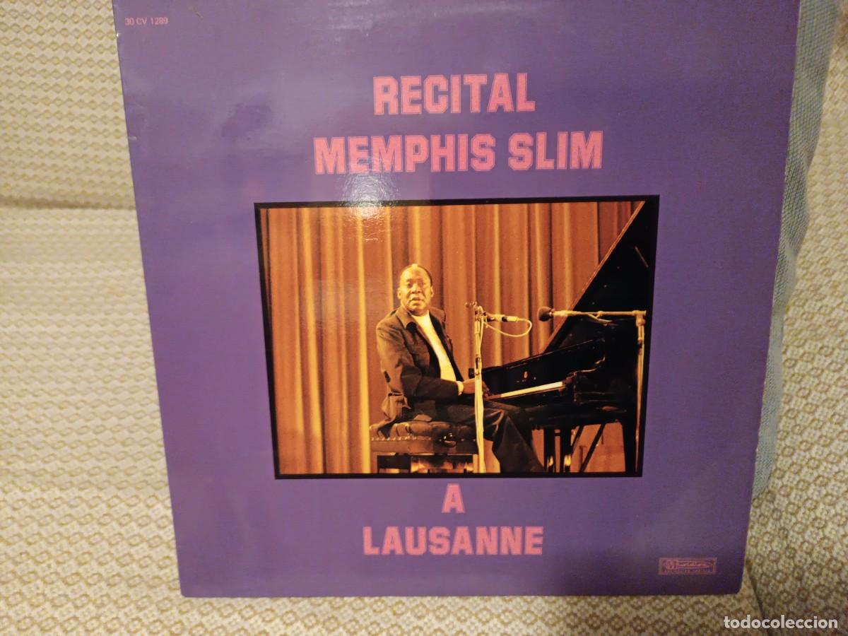 Discos de vinilo: Memphis Slim Recital A Lausanne - Foto 1