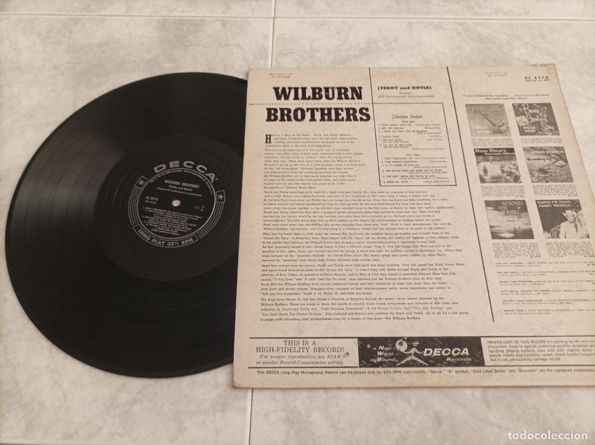 Discos de vinilo: The Wilburn Brothers lp original - Foto 2