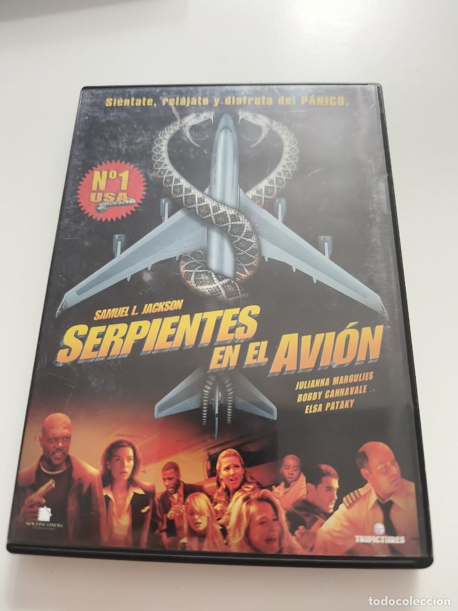 Discos de vinilo: DVD - SERPIENTES EN EL AVION - LEER CONDICIONES DE VENTA - Foto 1