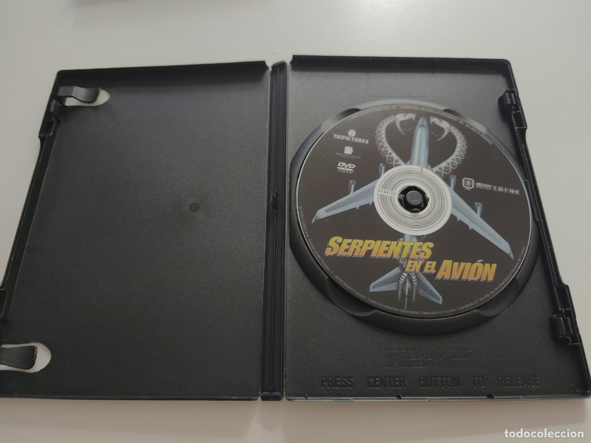 Discos de vinilo: DVD - SERPIENTES EN EL AVION - LEER CONDICIONES DE VENTA - Foto 3