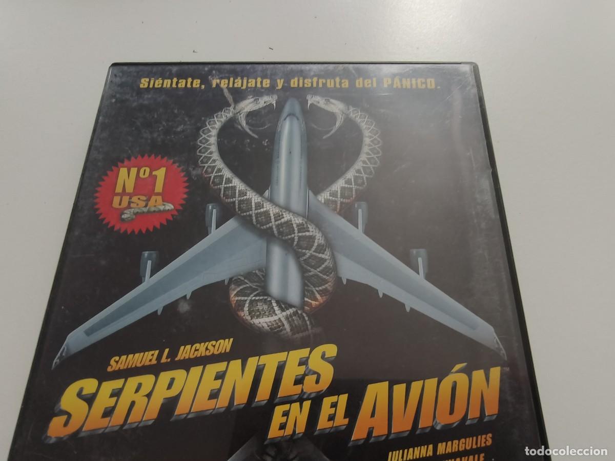 Discos de vinilo: DVD - SERPIENTES EN EL AVION - LEER CONDICIONES DE VENTA - Foto 4