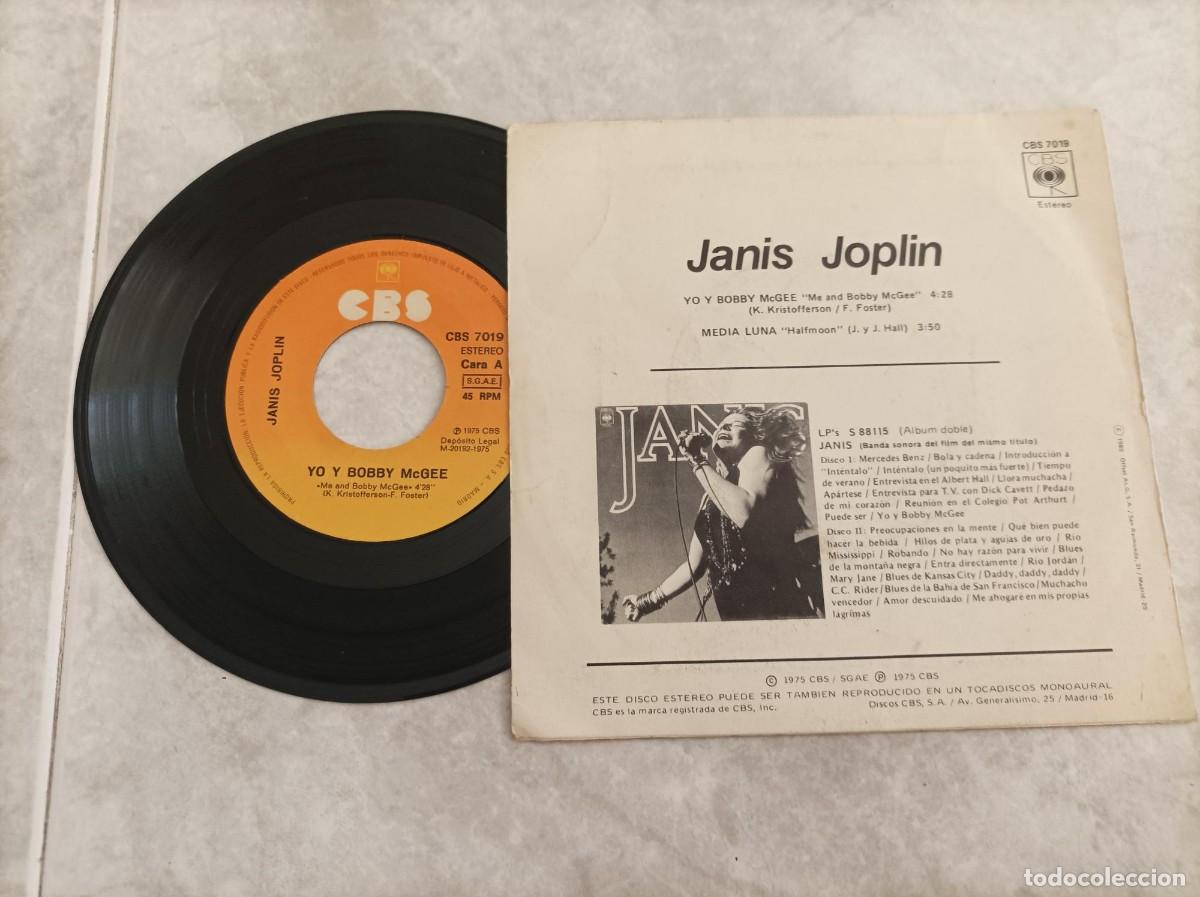 Discos de vinilo: Janis Joplin single -leer- - Foto 2