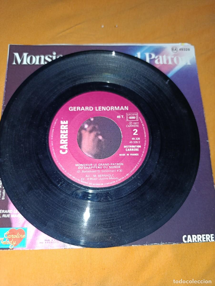 Discos de vinilo: Disco de vinilo EP Gerard Lenorman &ndash; Lenfant Des Cathedrales - Foto 4