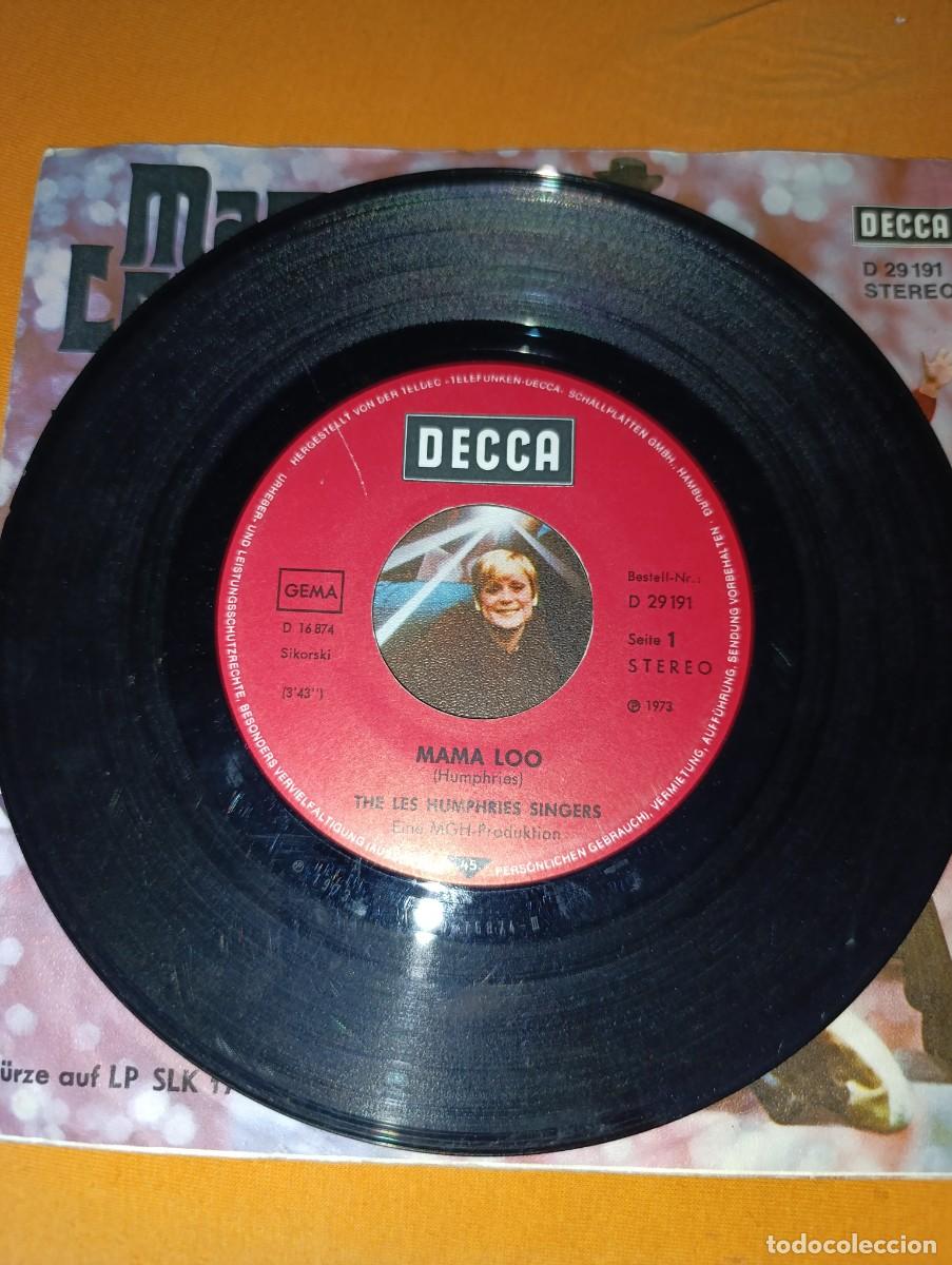 Discos de vinilo: Disco de vinilo The Les Humphries Singers &ndash; Mama Loo - Foto 3