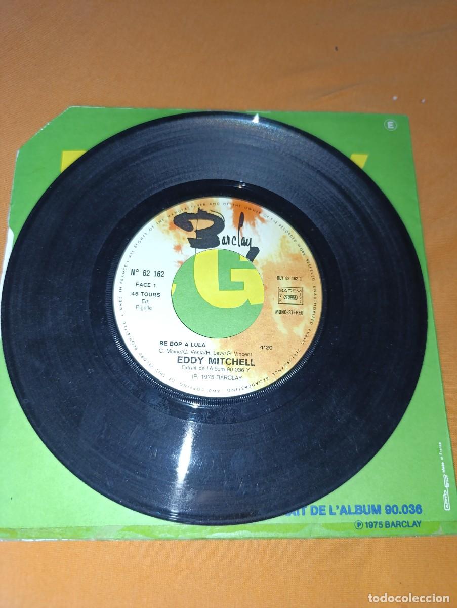 Discos de vinilo: Disco de vinilo EP Eddy Mitchel Be bop a lula - Foto 4