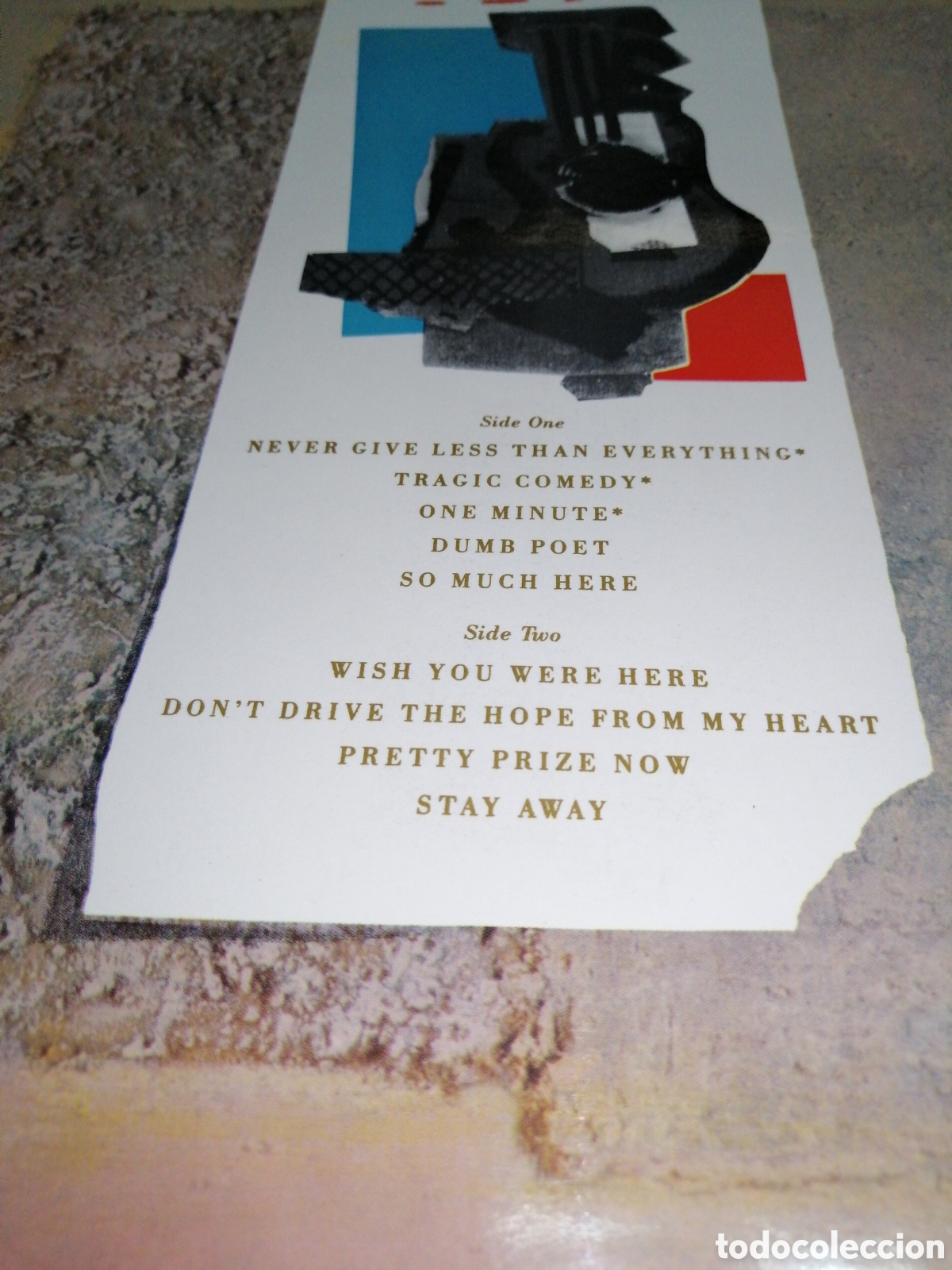 Discos de vinilo: INMACULATE FOOLS - DUMB POET - AM RECORDS 1987 - Foto 3