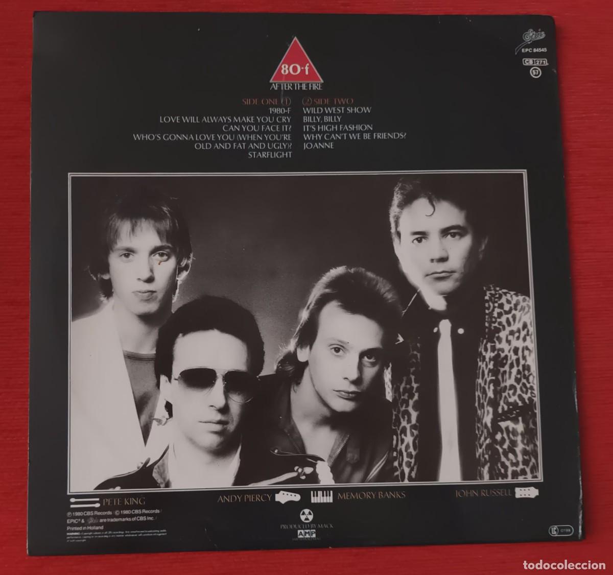Discos de vinilo: AFTER THE FIRE - OG F - LP - Foto 2