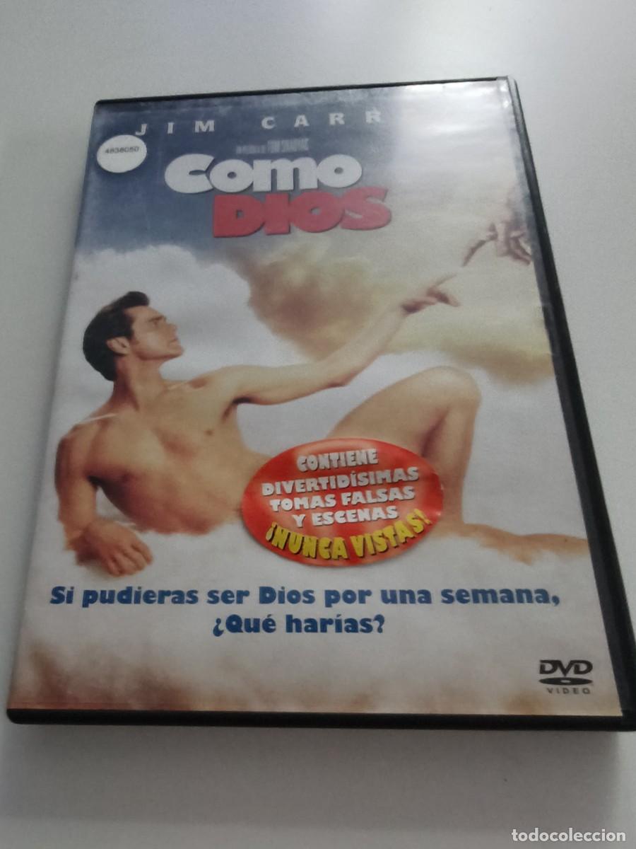Discos de vinilo: DVD - C&Oacute;MO DIOS JIM CARREY - LEER CONDICIONES DE VENTA - Foto 1