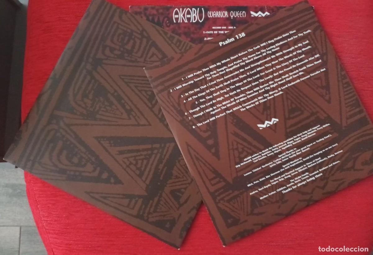 Discos de vinilo: AKABU - WARRIOR QUEEN - 2 LPS - Foto 3