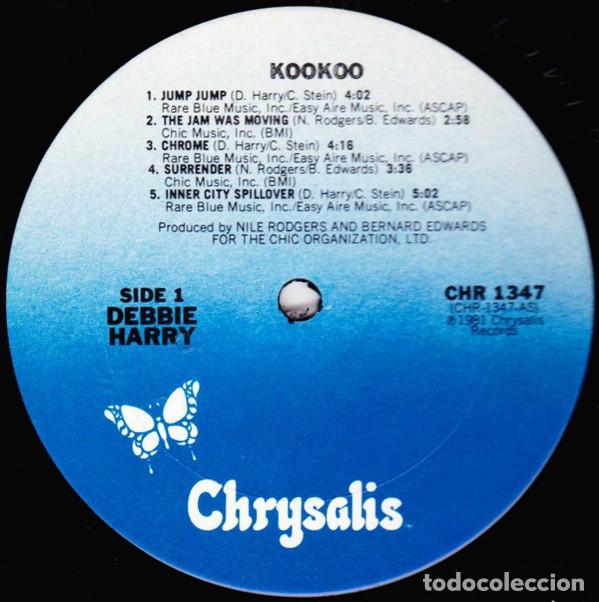 Discos de vinilo: LP Debbie Harry - KooKoo 1981, USA - Foto 2