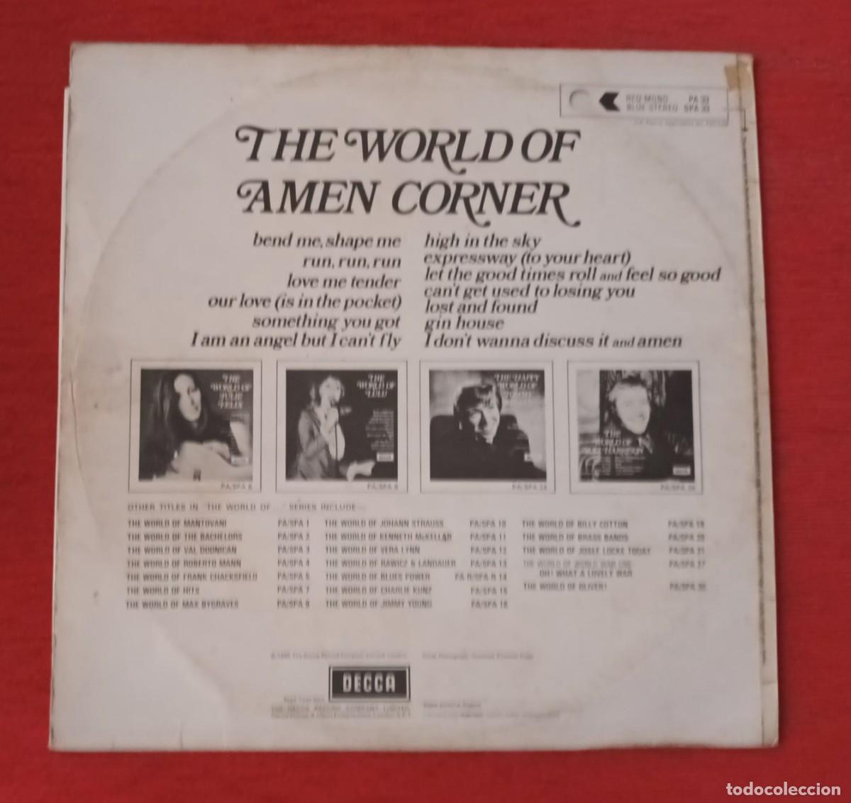 Discos de vinilo: AMEN CORNER - LP. THE WORLD OF - Foto 2
