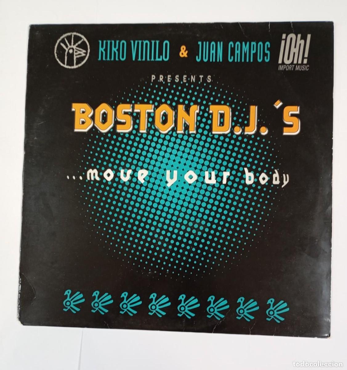 Discos de vinilo: BOSTON DJS. MOVE YOUR BODY. MAXI-SINGLE. TDKDA80 - Foto 1