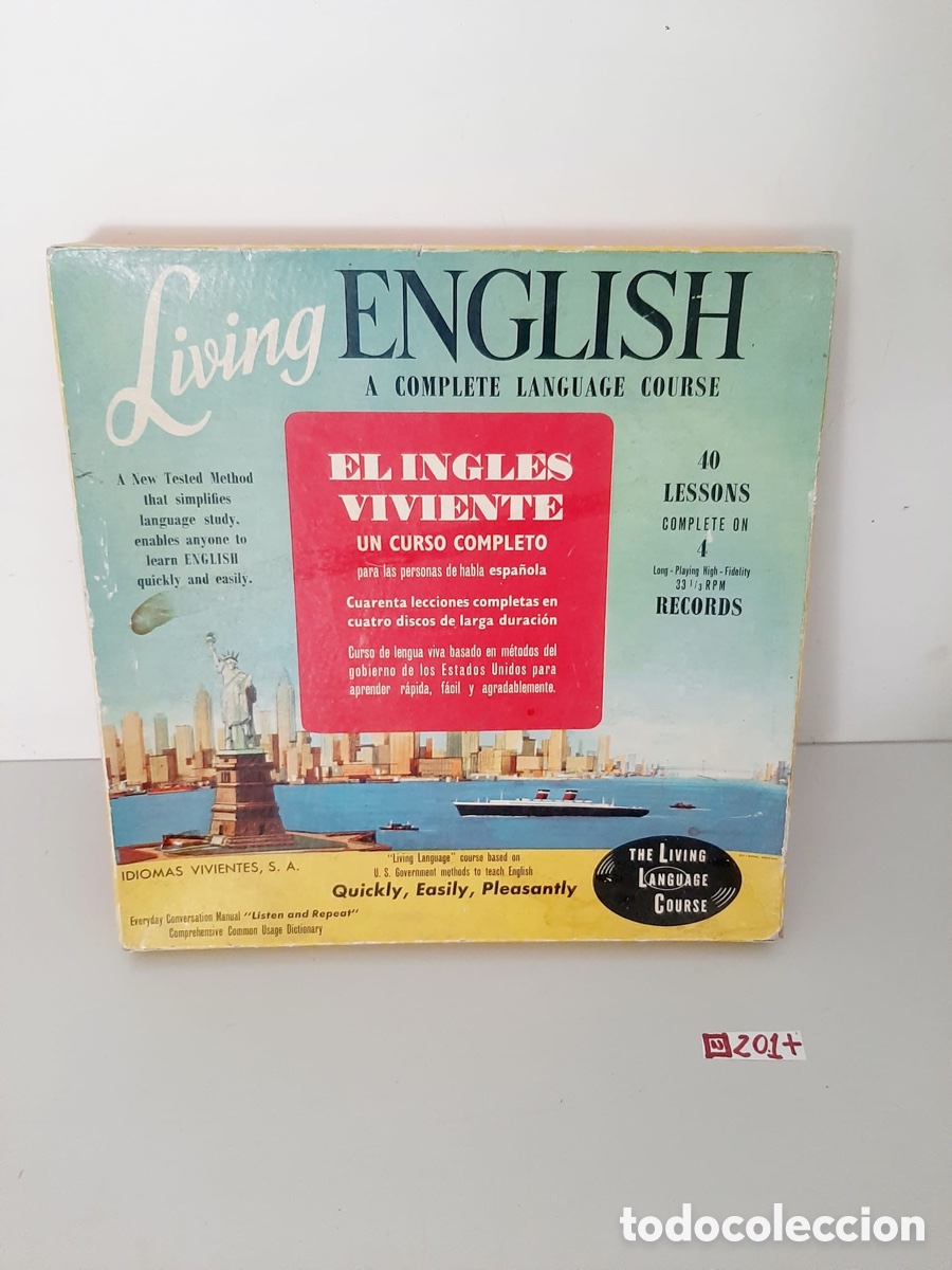 Discos de vinilo: Curso de ingl&eacute;s en lp - Foto 1