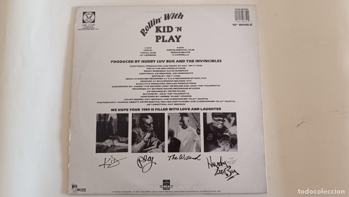 Discos de vinilo: Kid N Play &ndash; Rollin With Kid N Play - Foto 2