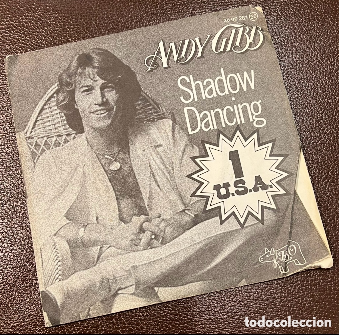 Discos de vinilo: Disco Vinilo Single. Andy Gibb. &ldquo;Shadow Dancing&rdquo;. 1978. - Foto 1