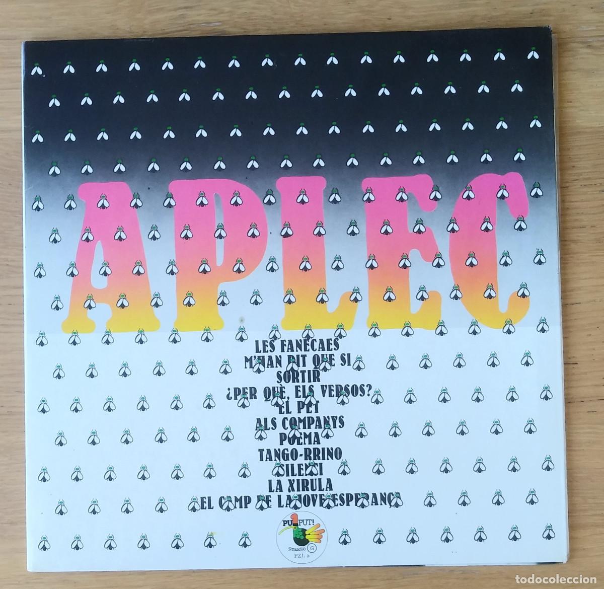Discos de vinilo: APLEC: &rdquo;APLEC&rdquo; LP VINILO 1978 - FOLK - Foto 1