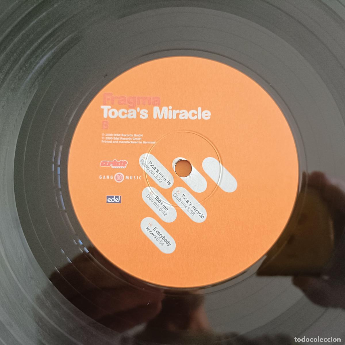 Discos de vinilo: Fragma. Tocas Miracle Electronic Trance Germany 2000 Edel Records - Foto 4