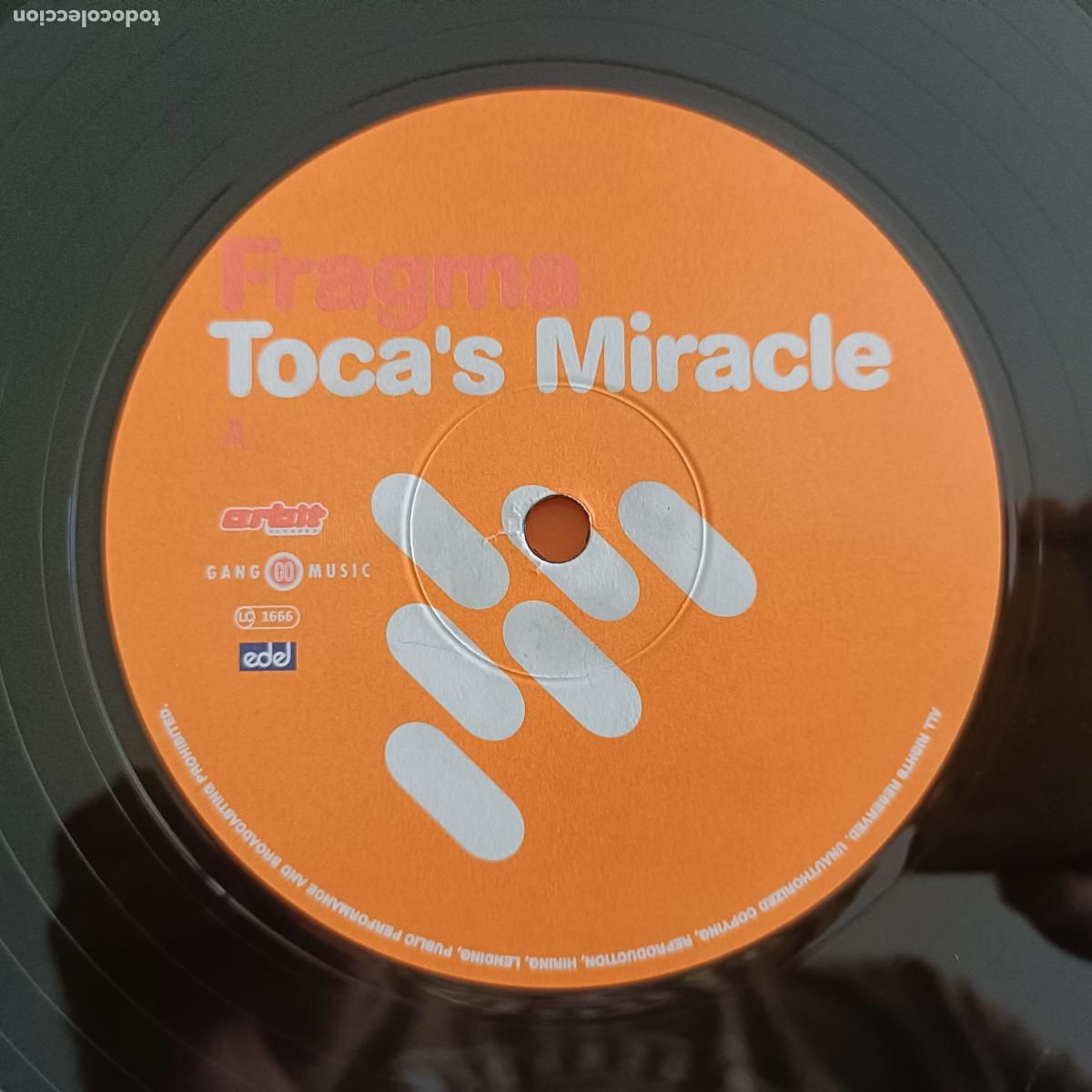 Discos de vinilo: Fragma. Tocas Miracle Electronic Trance Germany 2000 Edel Records - Foto 3