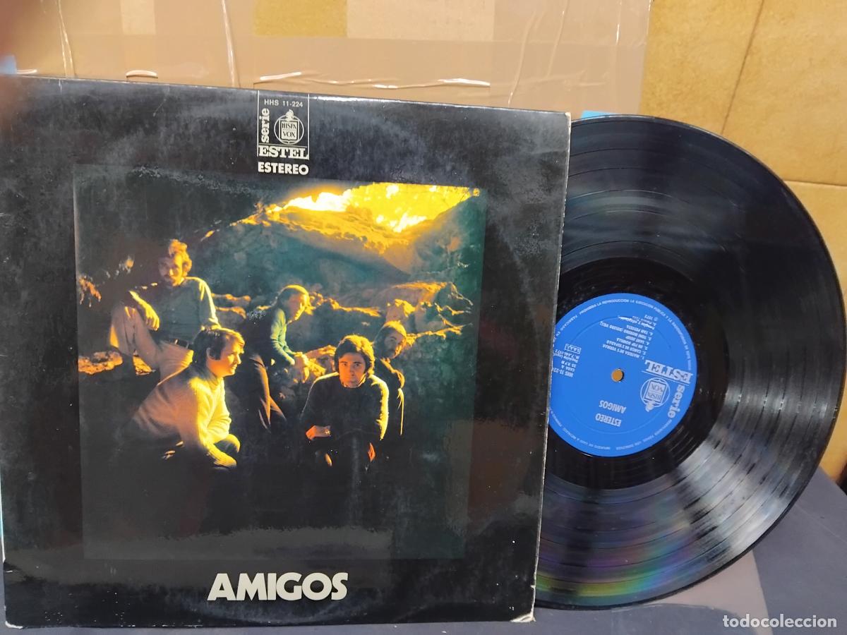Discos de vinilo: AMIGOS - ROCK PROGRESIVO - LP HISPAVOX 1972. - Foto 1