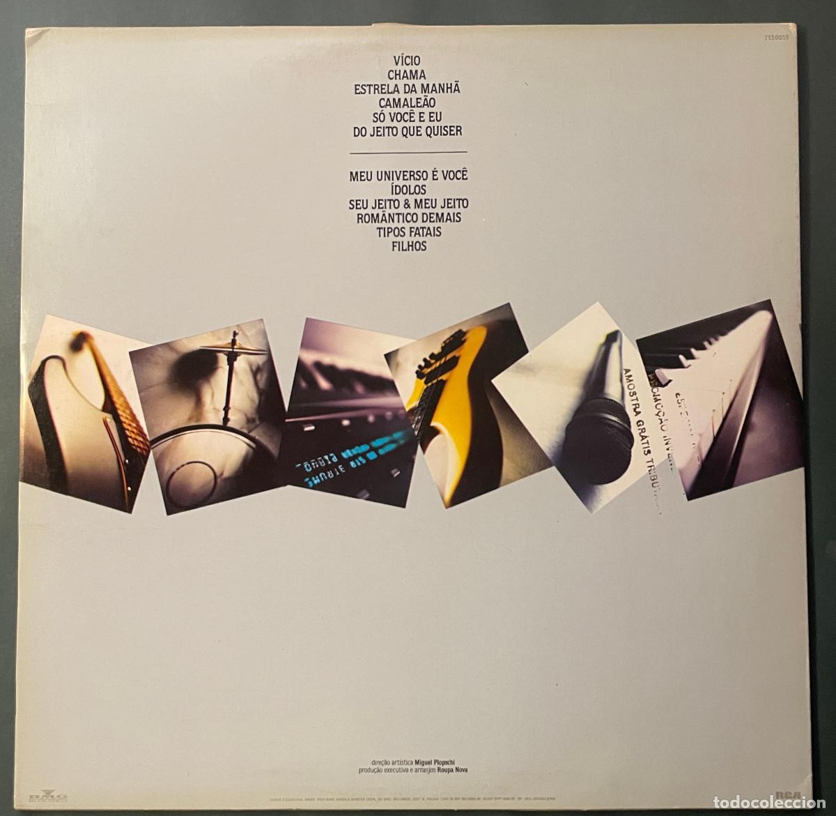 Discos de vinilo: ROUPA NOVA / LUZ (LP RCA 1988) BRASIL - Foto 2