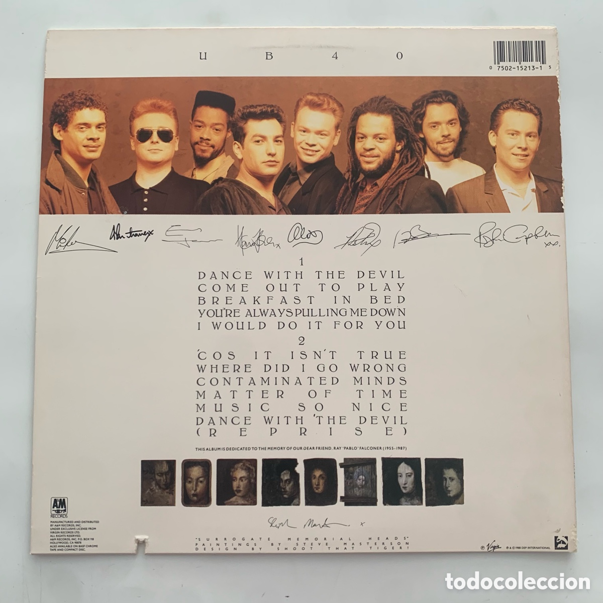 Discos de vinilo: lp ub40 edicion USA de 1988 - Foto 2