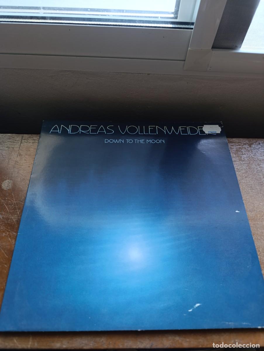 Discos de vinilo: Disco de vinilo LP Andreas Vollenweider &ndash; Down To The Moon - Foto 1