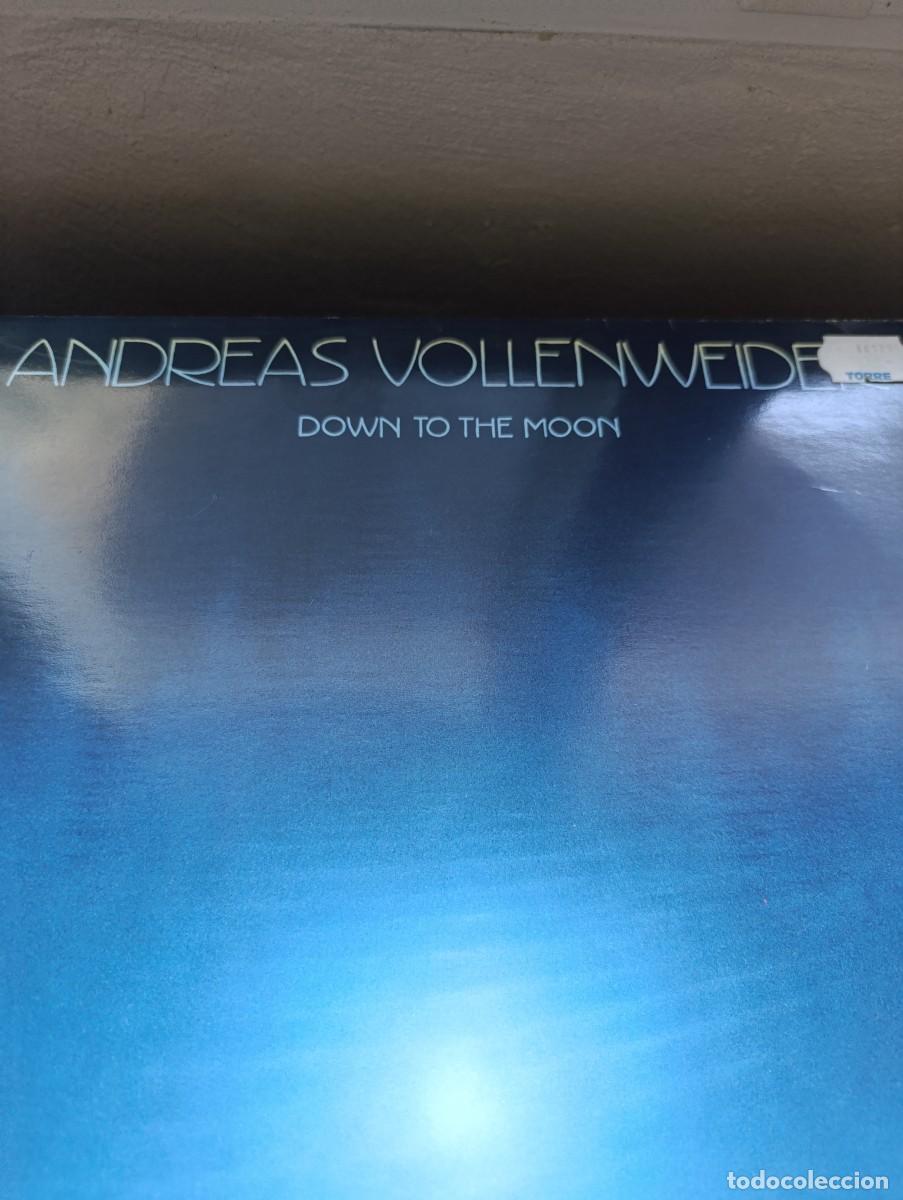 Discos de vinilo: Disco de vinilo LP Andreas Vollenweider &ndash; Down To The Moon - Foto 2