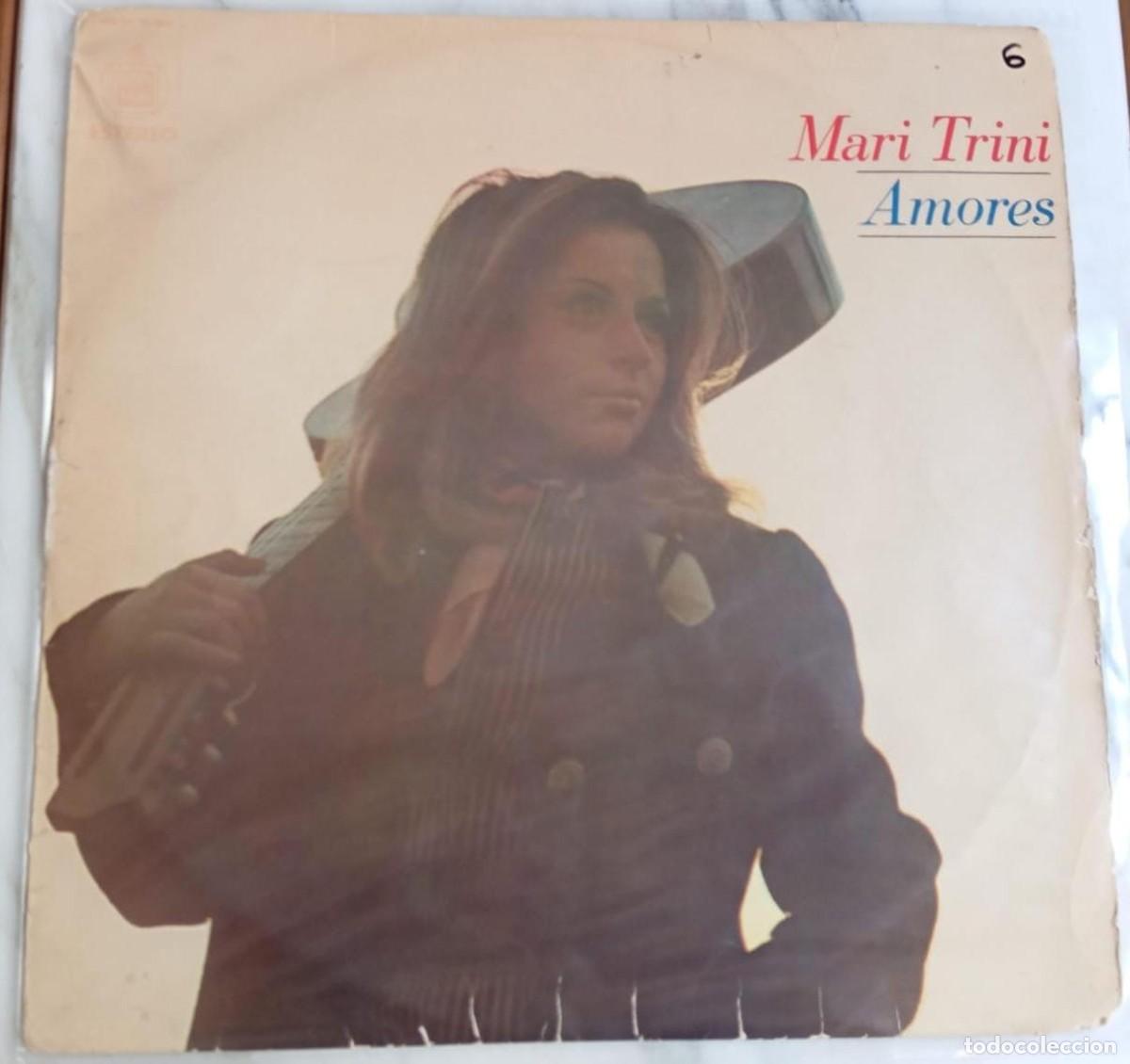 Discos de vinilo: LP MARI TRINI - AMORES - Foto 1